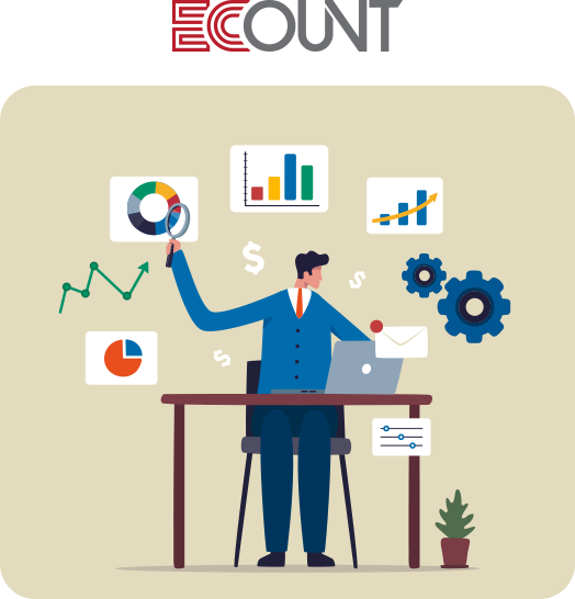 Salah satu kunci manajemen stok barang yang optimal adalah dengan menggunakan sistem pencatatan stok seperti ECOUNT ERP yang membantu pencatatan dan perhitungan stok secara otomatis dan cepat.